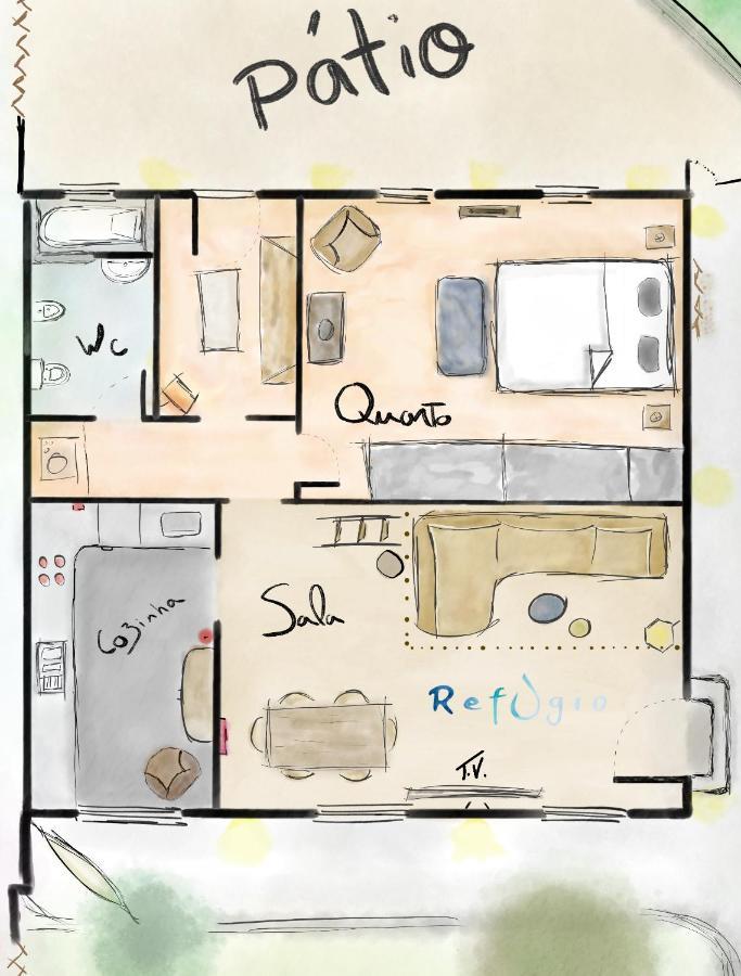 O Refugio - Espaco Natural, Amplo E Privado أنغرا دو إِراويزو المظهر الخارجي الصورة
